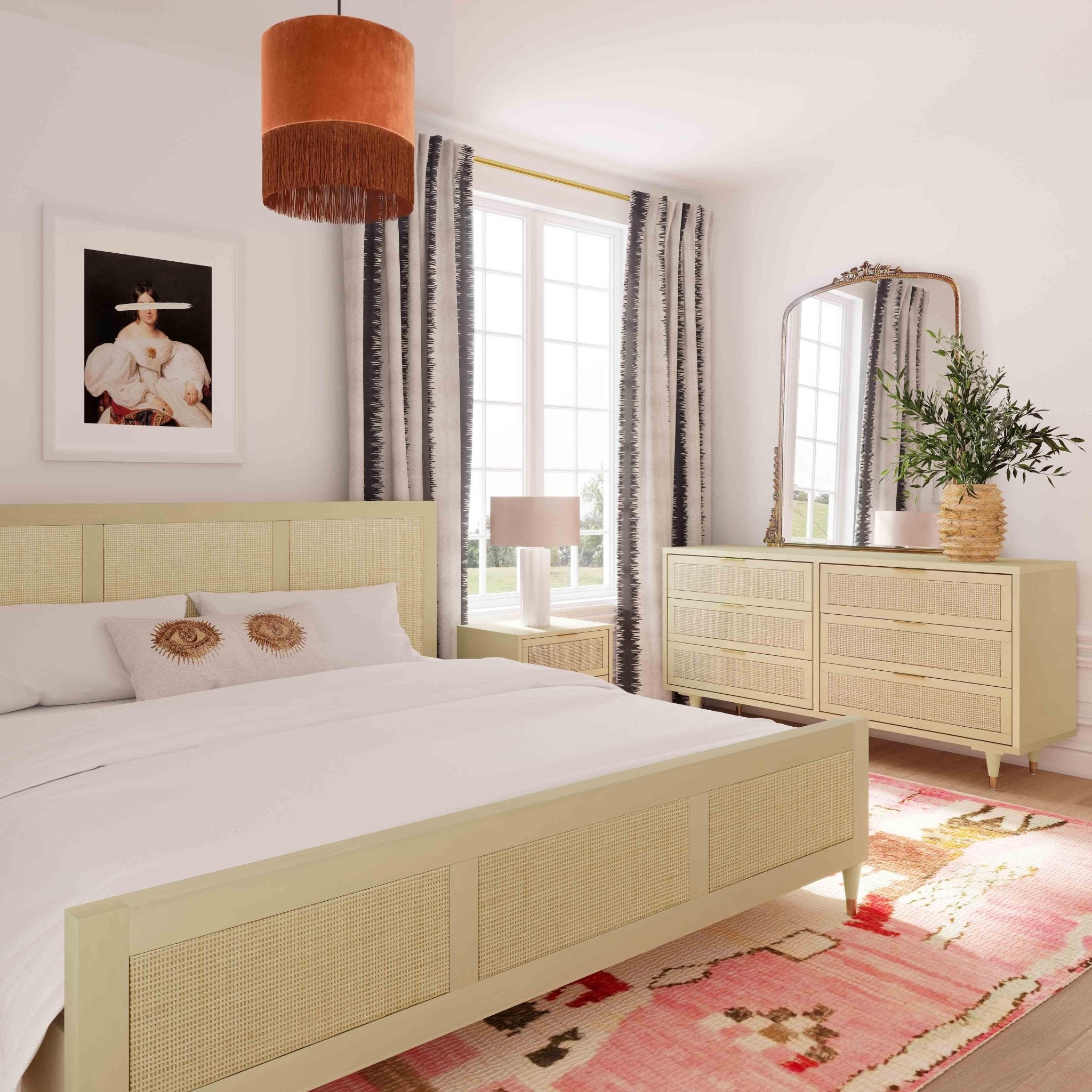 Sierra Buttermilk Bed in Queen Beds| TOV