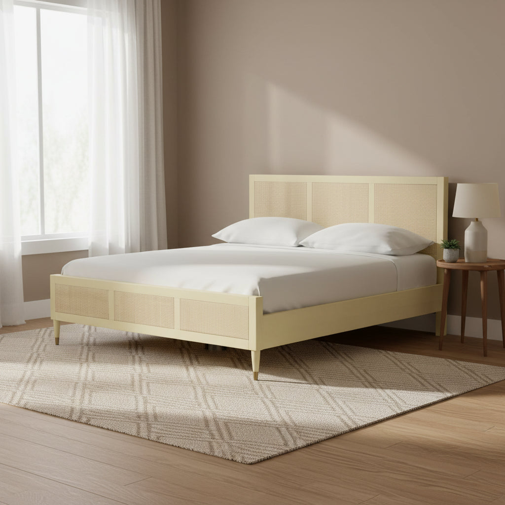 Sierra Buttermilk Bed in Queen Beds| TOV