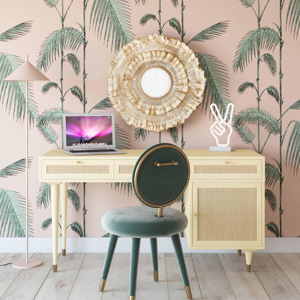 Sierra Buttermilk Desk Office Desks| TOV