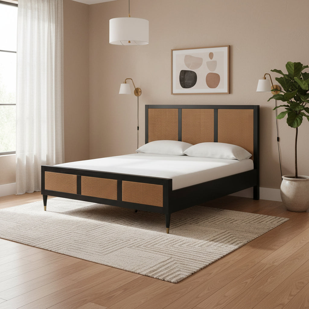 Sierra Noir Bed in King Beds| TOV