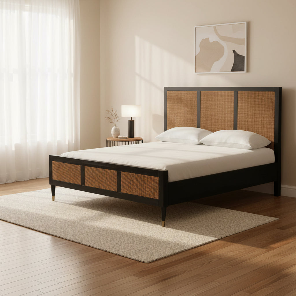 Sierra Noir Bed in Queen Beds| TOV