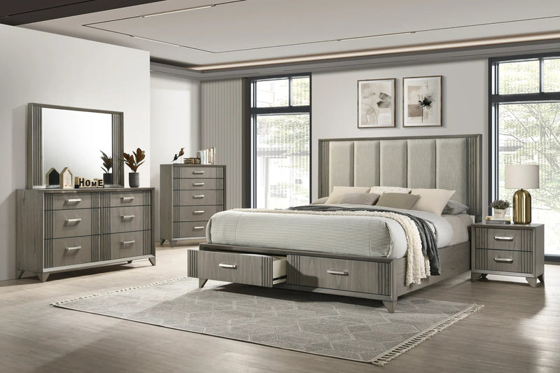 Sierra Timber Mirror - Al Rugaib Furniture