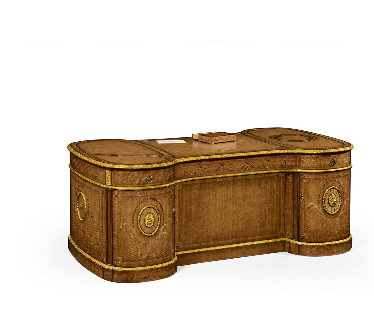Signature Collection - Neo-classical Partners Desk Ground Decors| Jonathan Charles