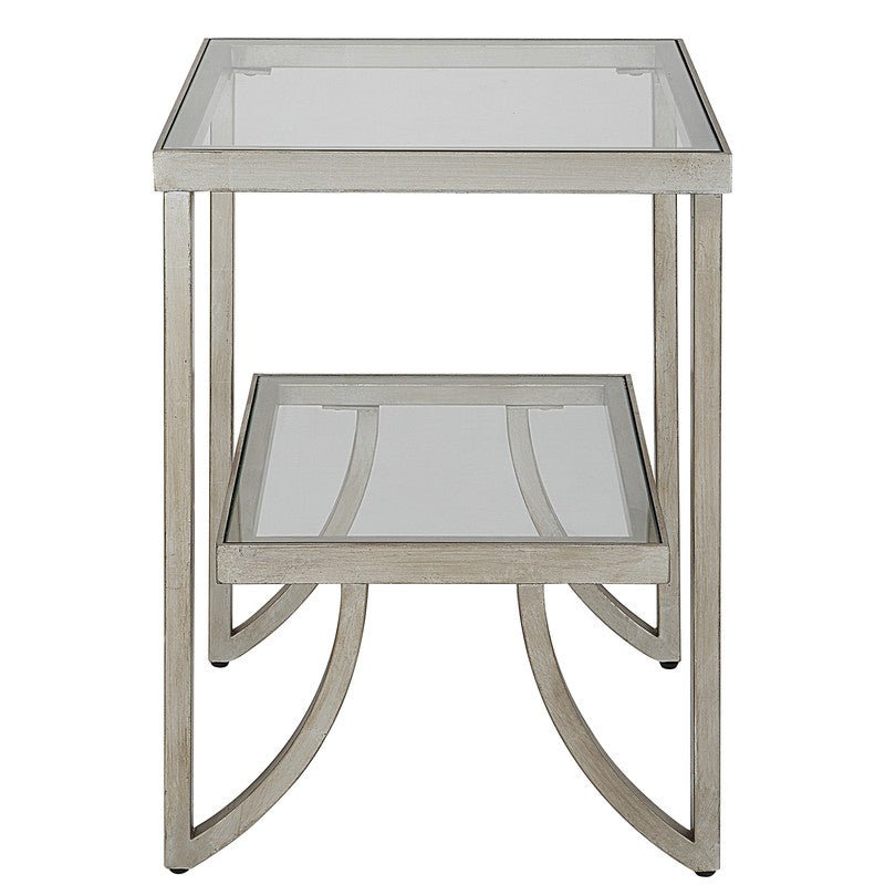 Silver Katina End Table - Al Rugaib Furniture