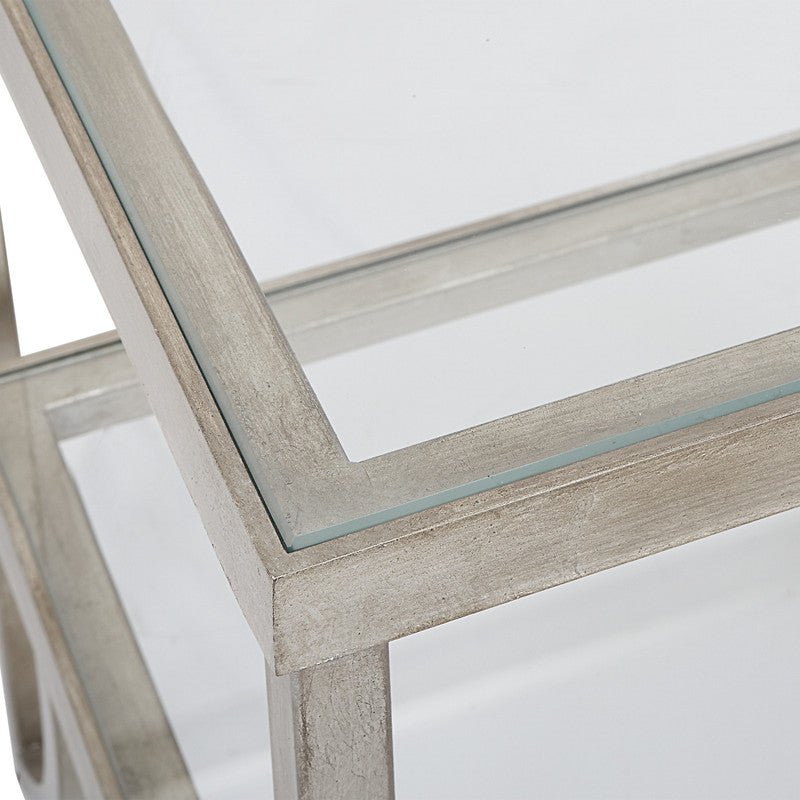 Silver Katina End Table Accent & End Tables| Uttermost