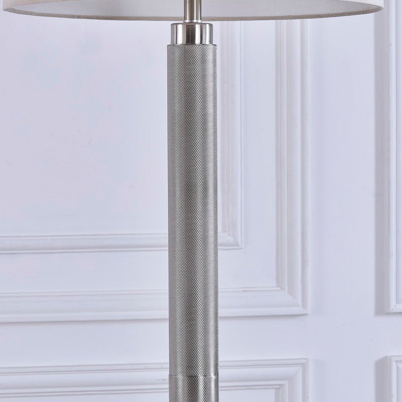 Silver Nostalgia Floor Lamp - Al Rugaib Furniture