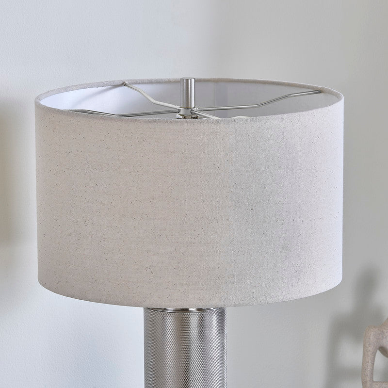 24"H Silver Nostalgia Table Lamp Table Lamps| Crestview