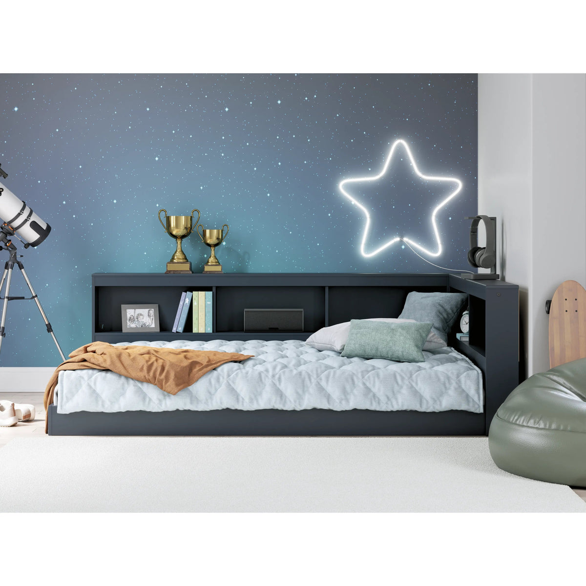 Simmenfort Full Bookcase Storage Bed Beds| Ashley Homestore