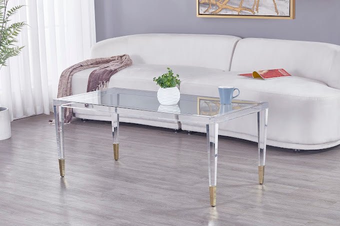 Simple Acrylic Coffee Table Coffee Tables| Roots Furniture