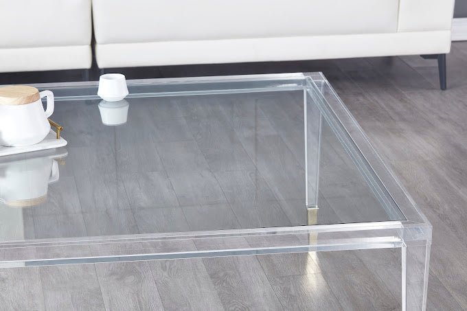 Simple Acrylic Coffee Table Coffee Tables| Roots Furniture
