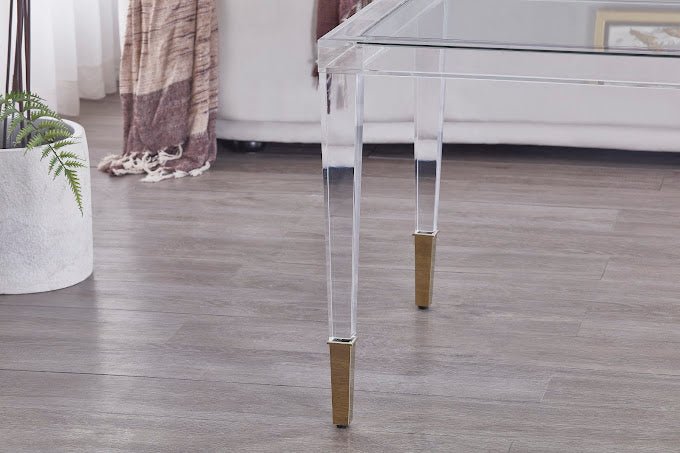 Simple Acrylic Coffee Table Coffee Tables| Roots Furniture