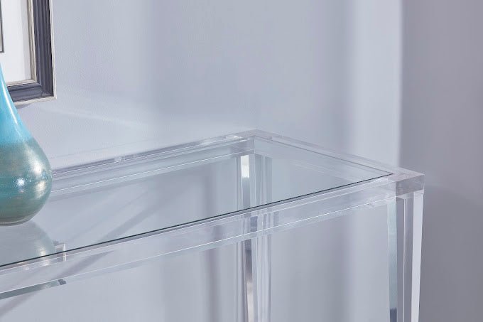 Simple Acrylic Console Table End Tables| Roots Furniture