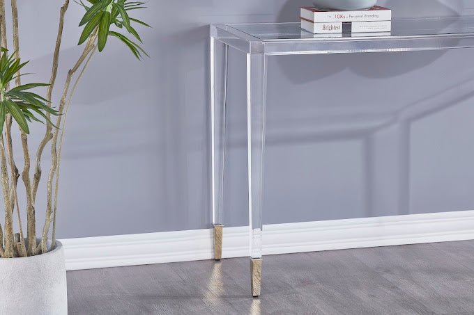 Simple Acrylic Console Table End Tables| Roots Furniture