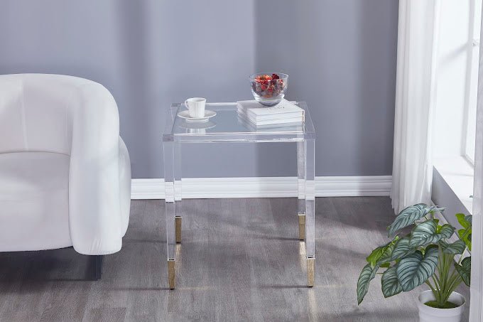 Simple Acrylic Side Table End Tables| Roots Furniture