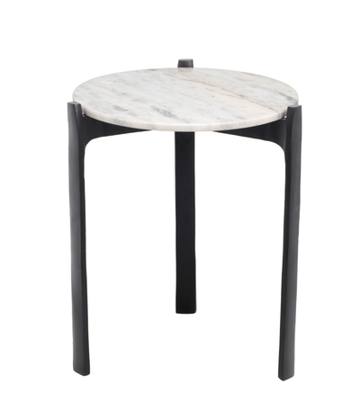 Simple Marble Side Table - Al Rugaib Furniture