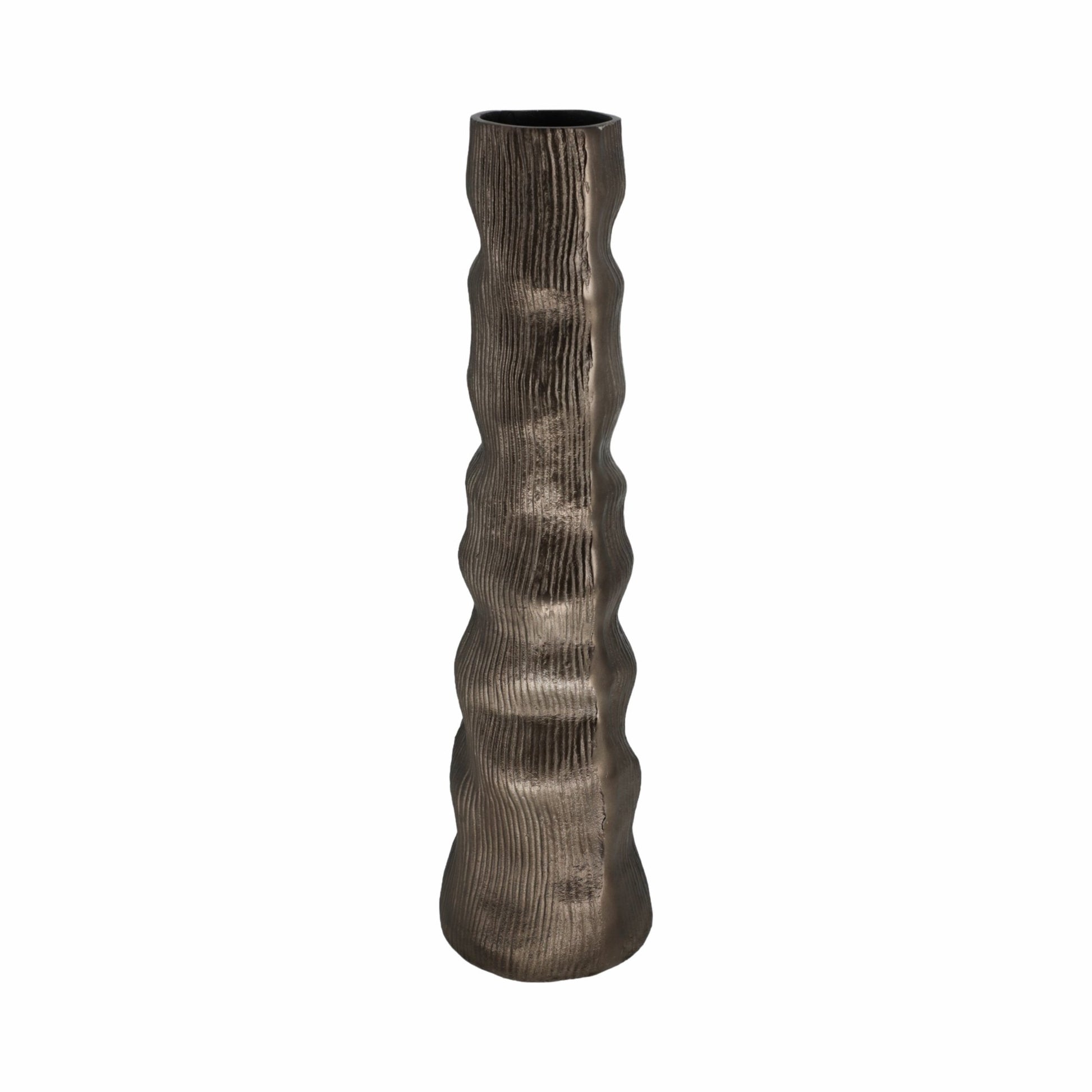 Sitka Pewter Metal Vase Vases and Jars| Sagebrook Home