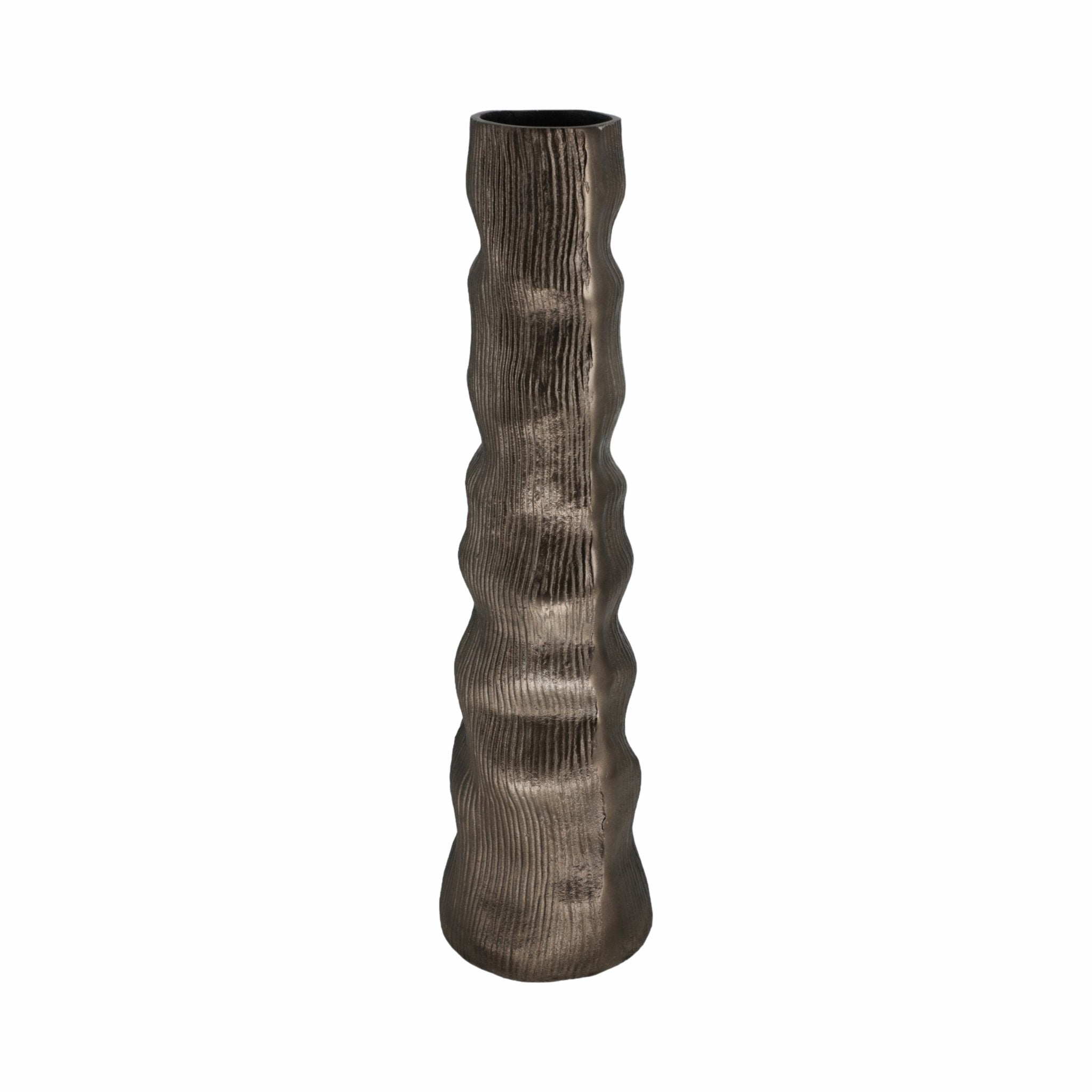 Sitka Pewter Metal Vase Vases and Jars| Sagebrook Home