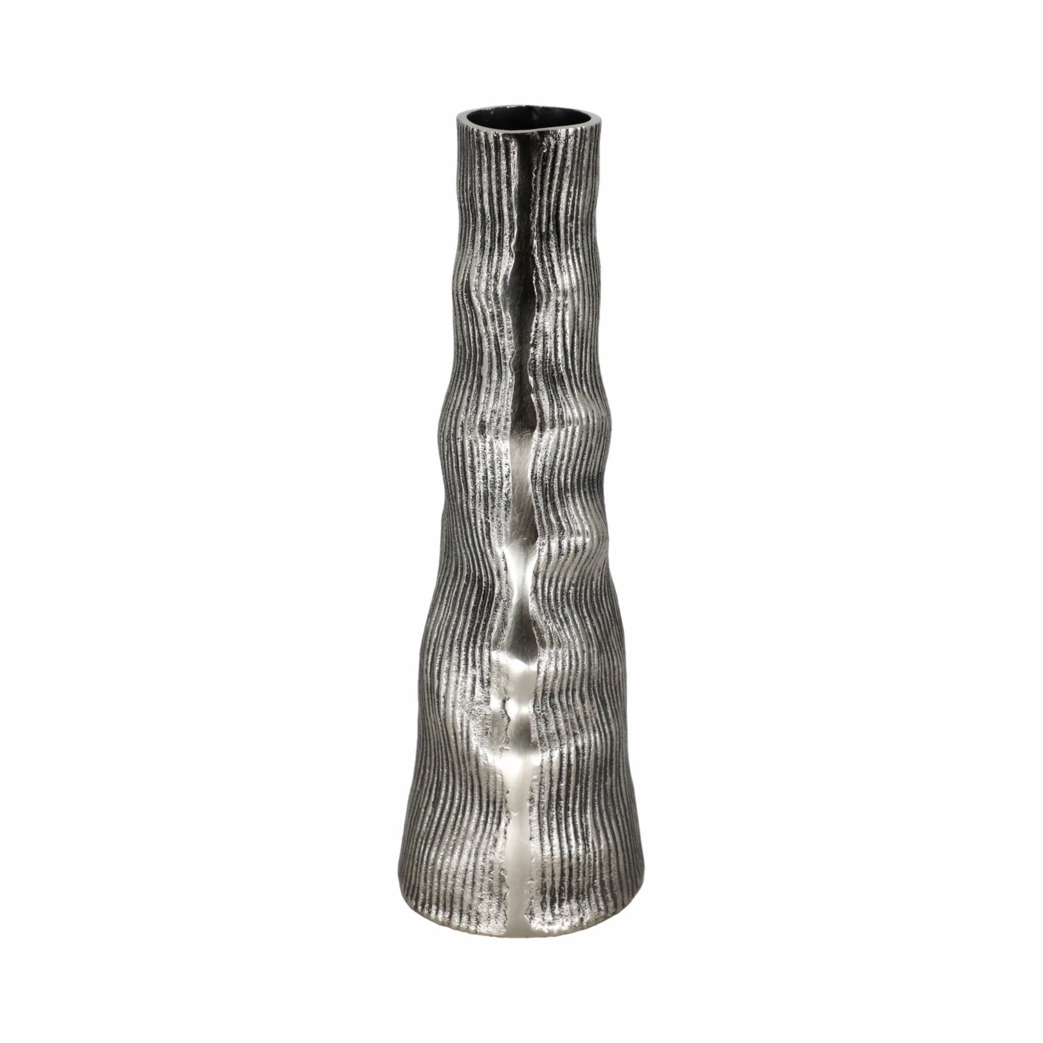 Sitka Pewter Metal Vase Vases and Jars| Sagebrook Home
