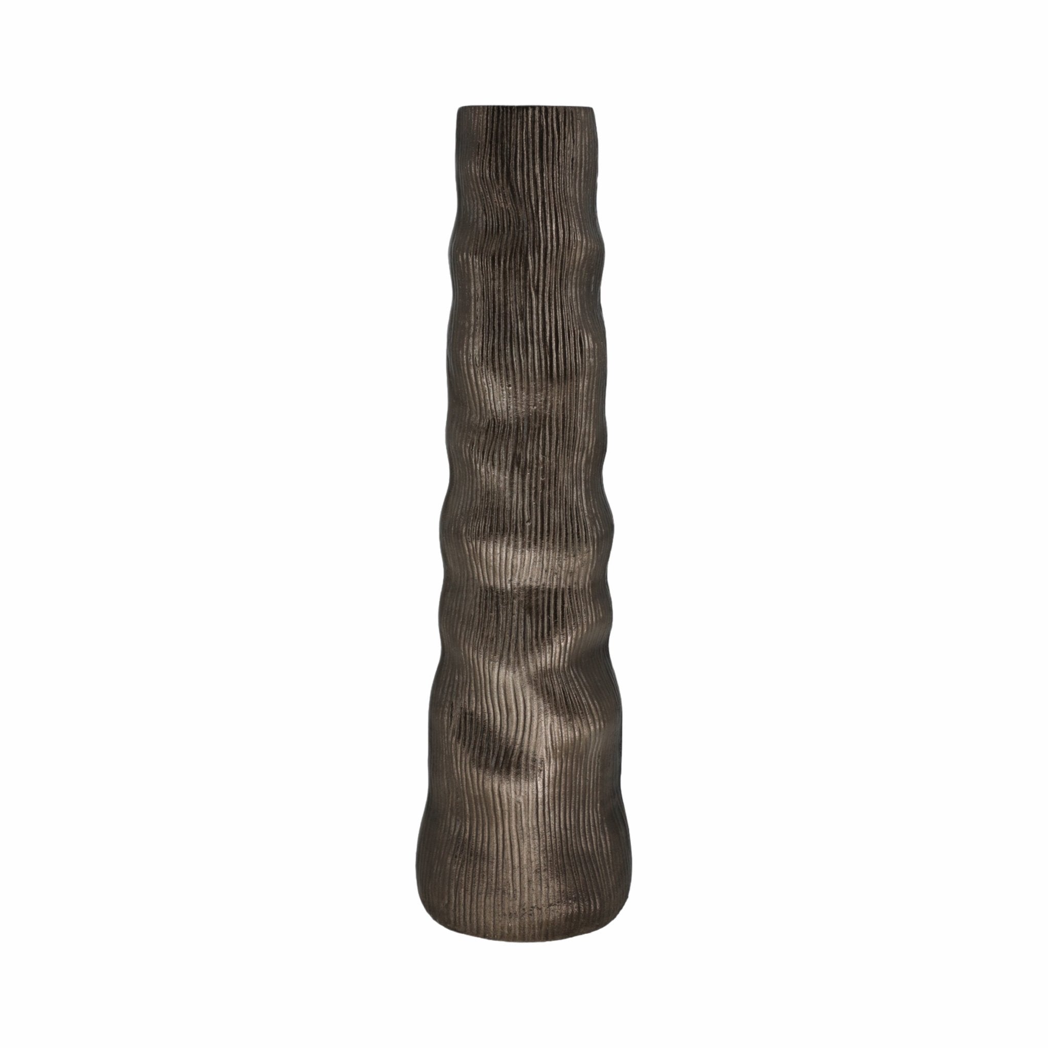 Sitka Pewter Metal Vase Vases and Jars| Sagebrook Home