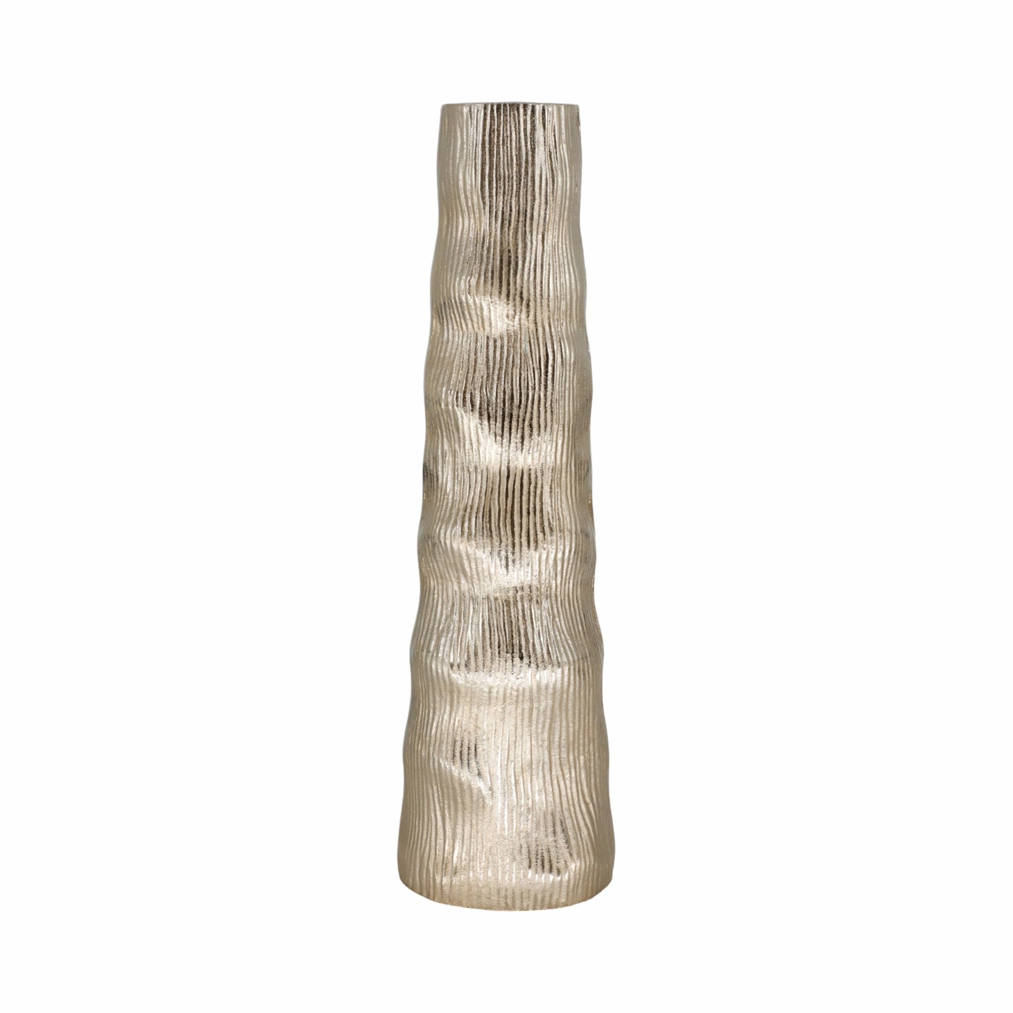 Sitka Pewter Metal Vase Vases and Jars| Sagebrook Home
