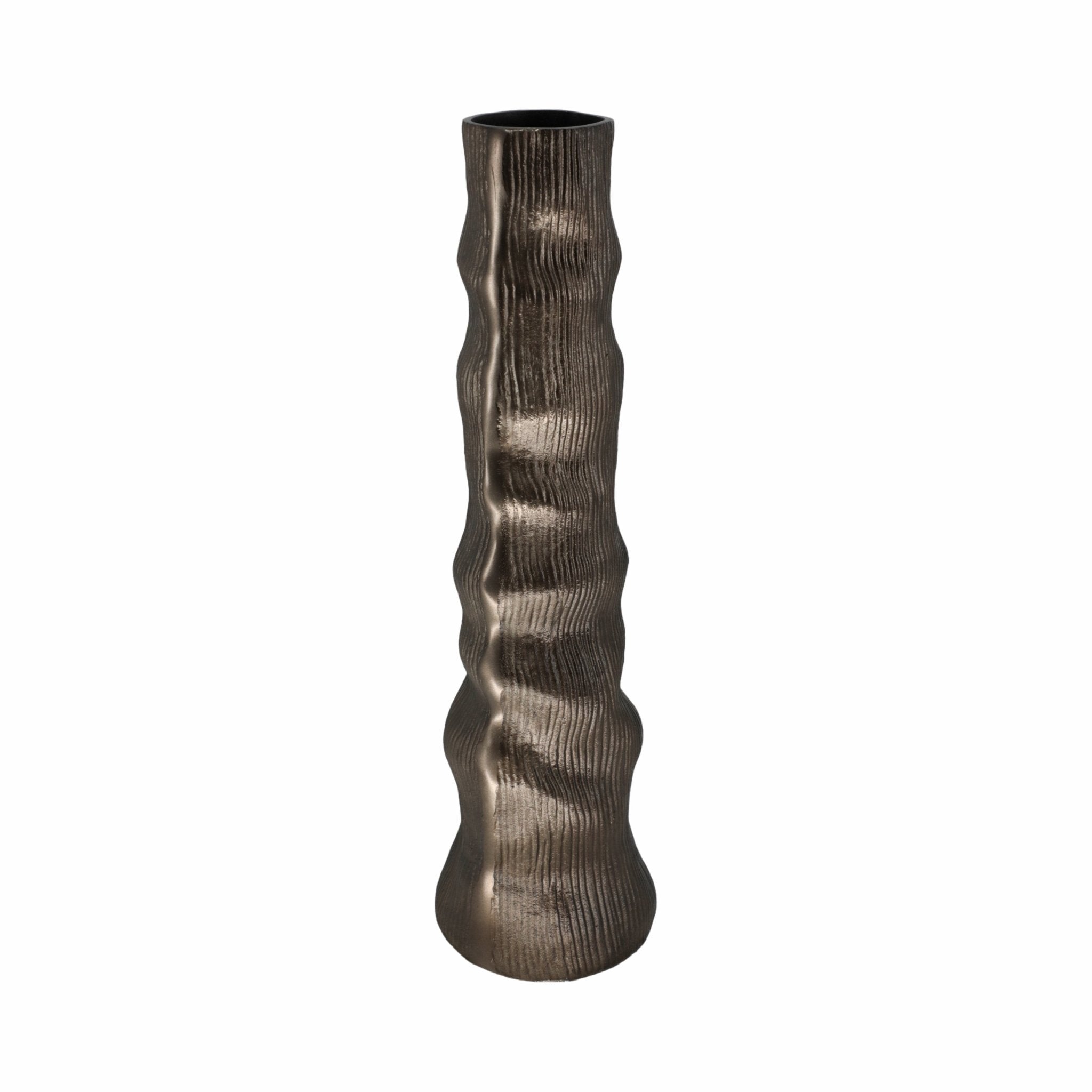 Sitka Pewter Metal Vase Vases and Jars| Sagebrook Home