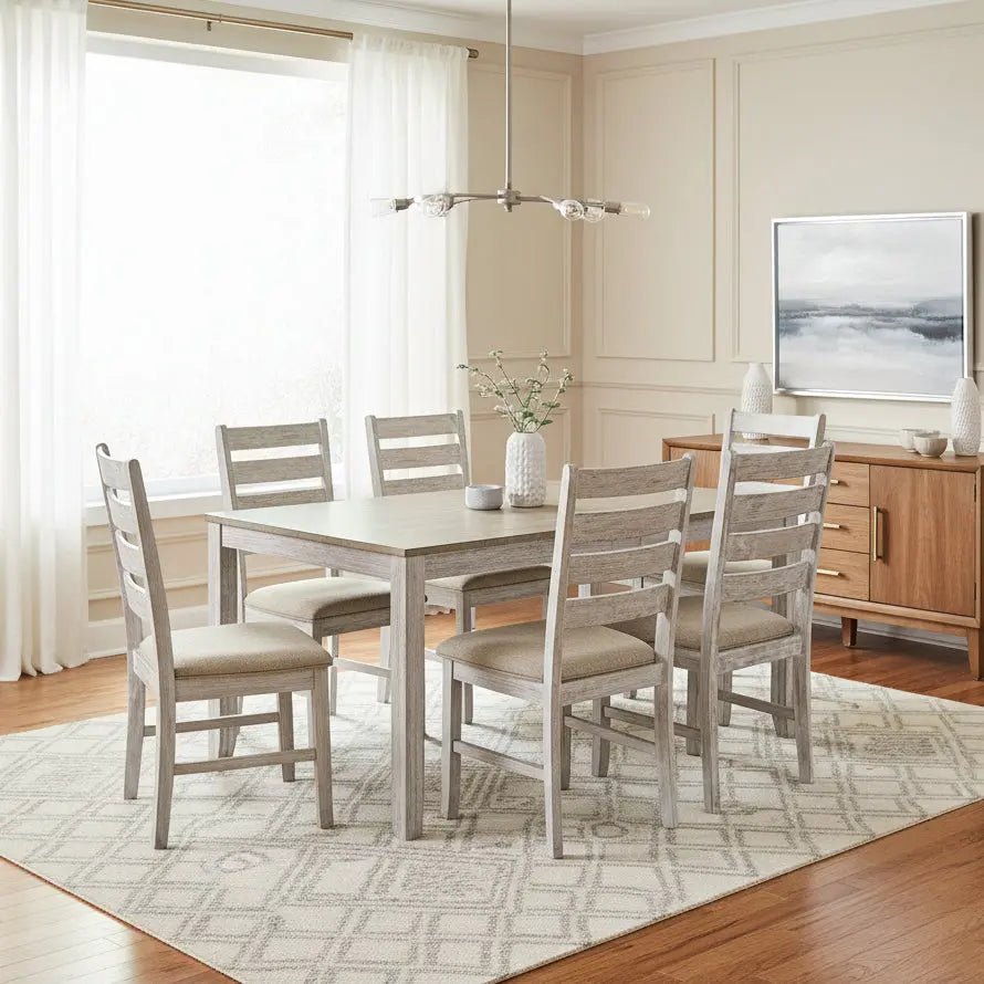 Skempton Dining Table and Chairs (Set of 7) Dining Room Sets| Ashley Homestore