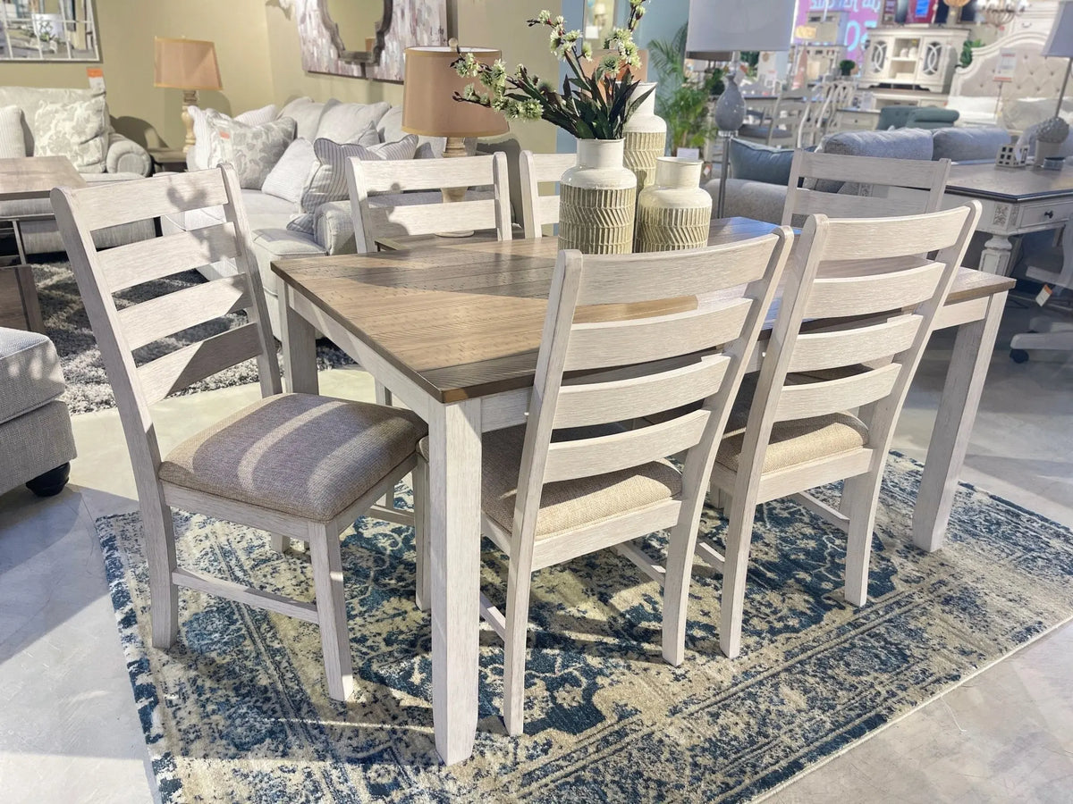 Skempton Dining Table and Chairs (Set of 7) Dining Room Sets| Ashley Homestore