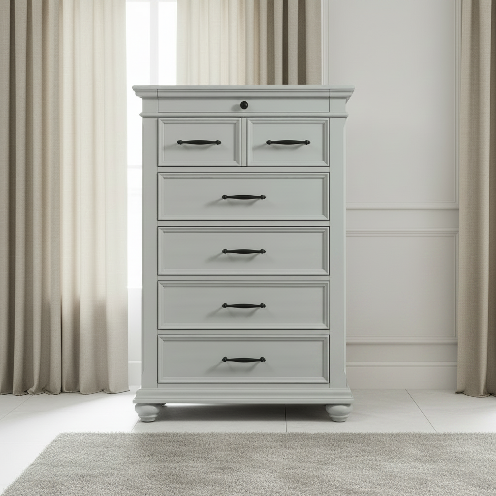 Slater Grey Chest Roots Furniture