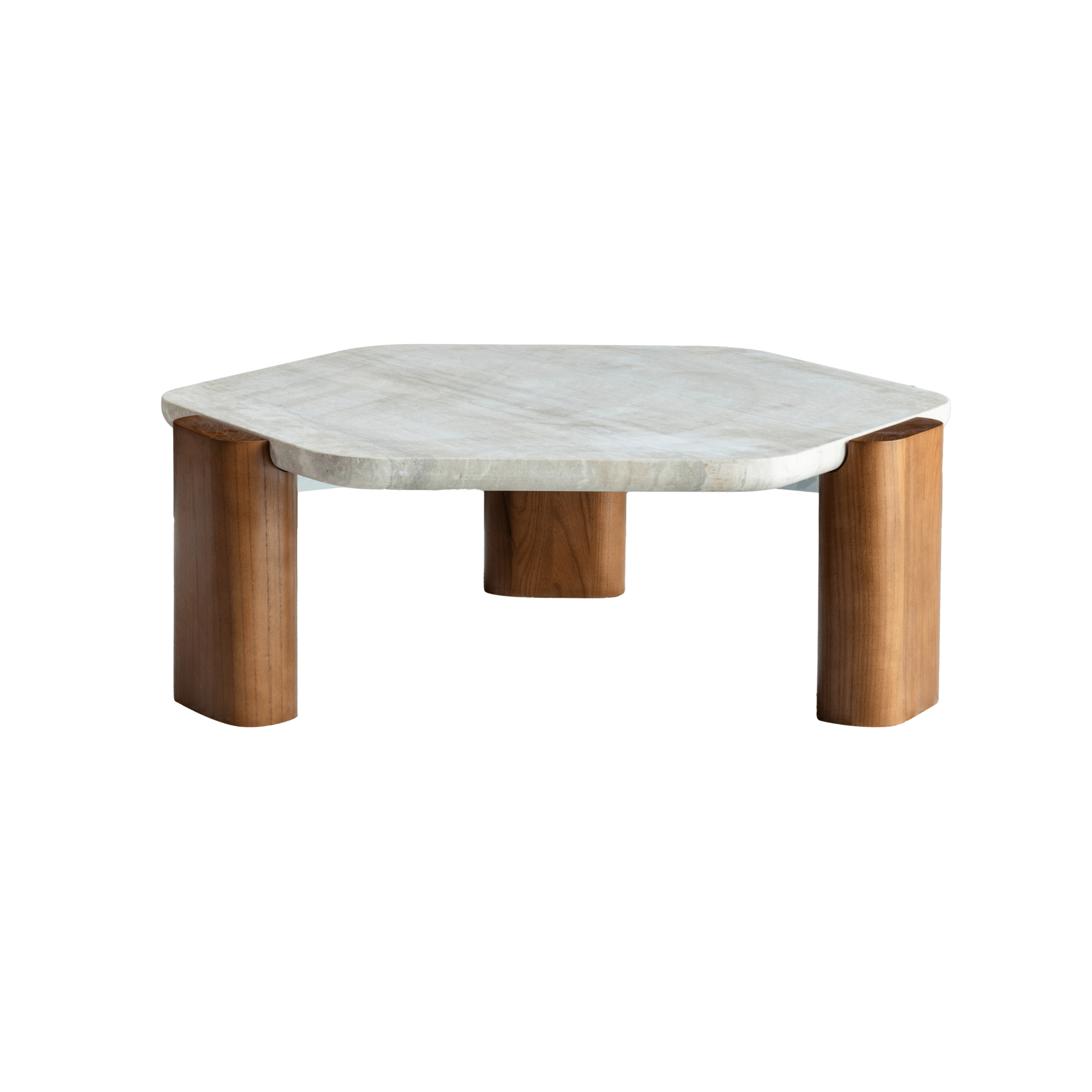 Sleek Serenity Cream/Caramel Coffee Table W95 Coffee Tables| Roots Furniture