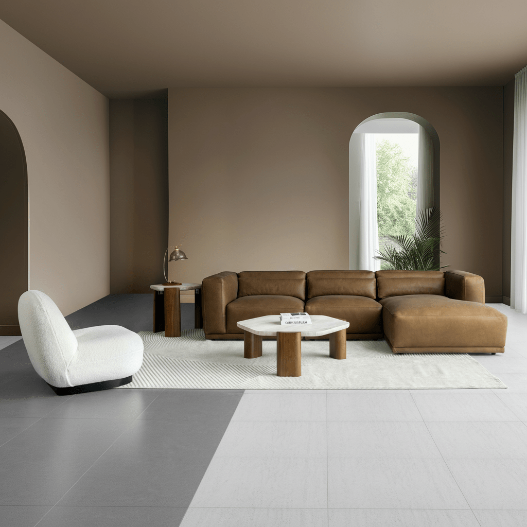 Sleek Serenity Cream/Caramel Coffee Table W95 Coffee Tables| Roots Furniture