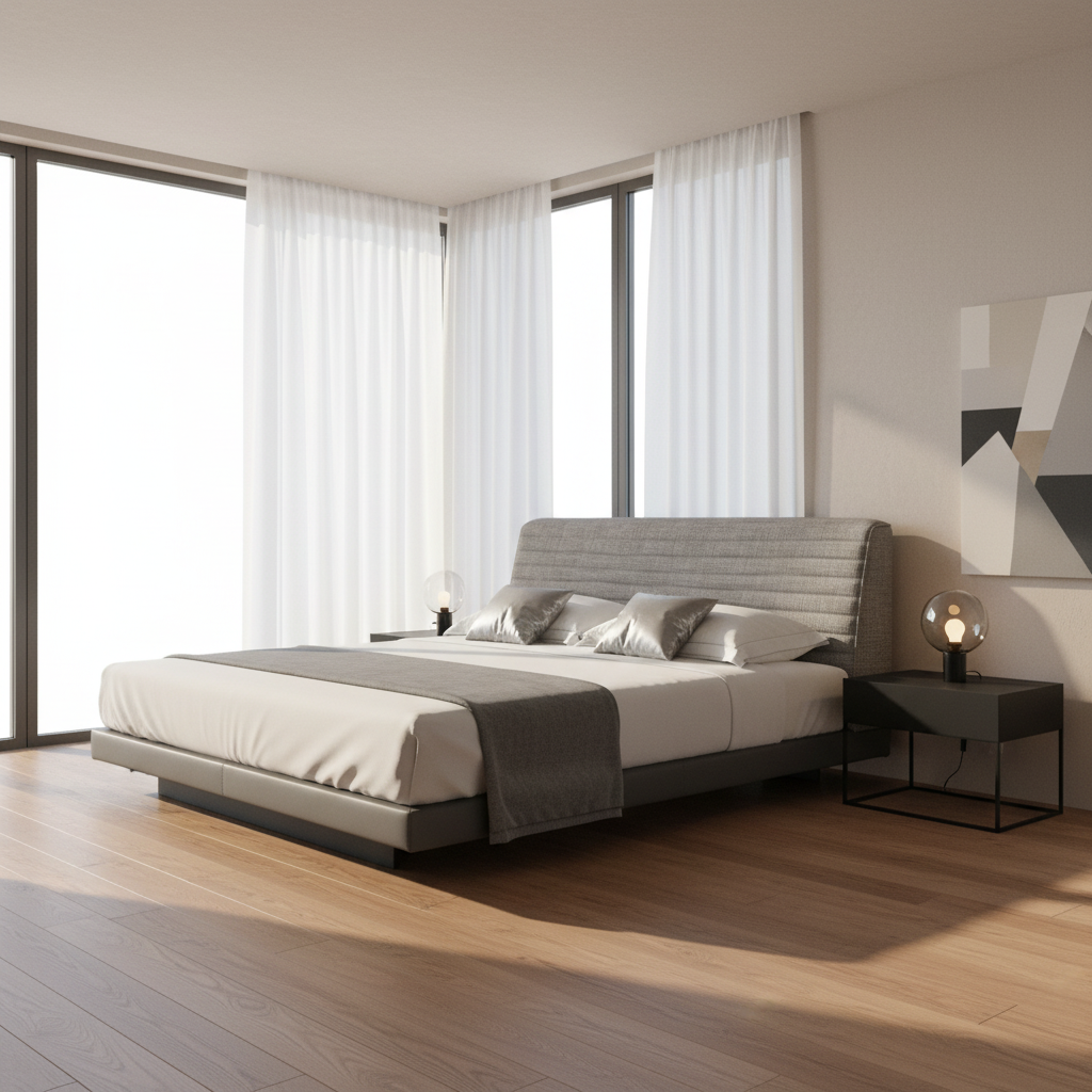 Sleepy Hollow Grey (King/Queen) Beds| Roots Furniture