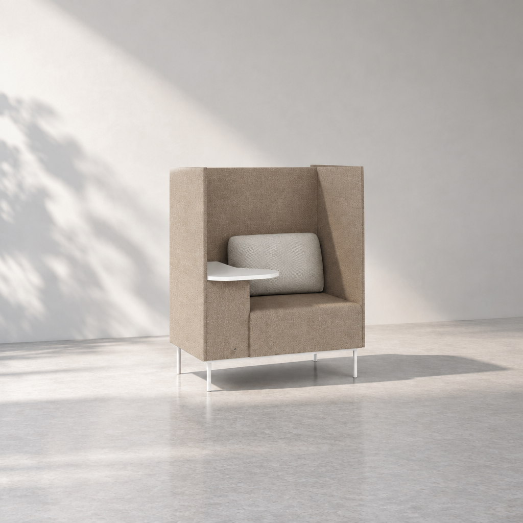 Lancy Right-Hand Lounge Sofa - Beige