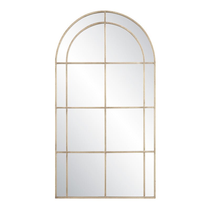 Small Grantola Arch Mirror, Silver
