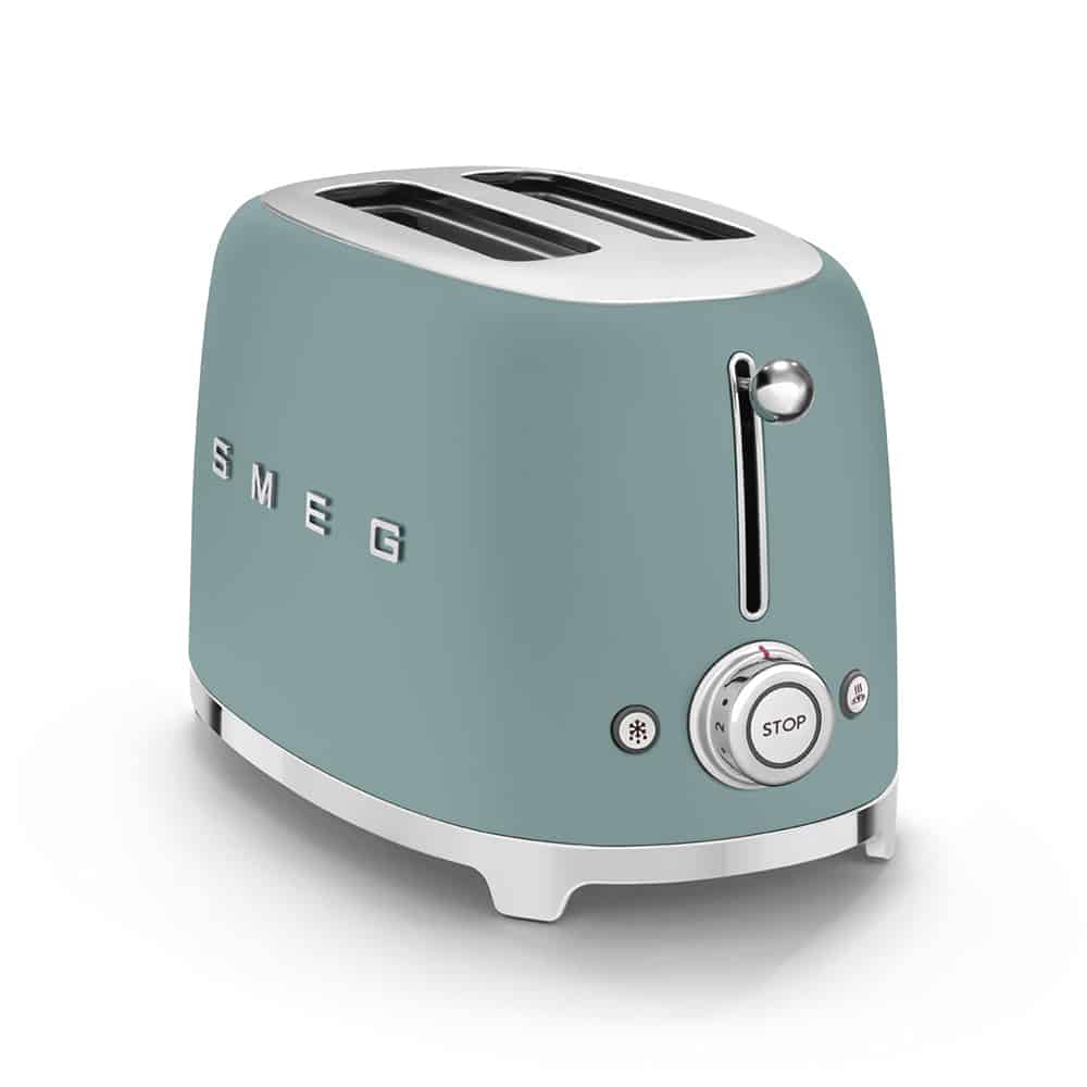 Smeg 50's Retro Style 2 Slice Toaster Toasters| SMEG