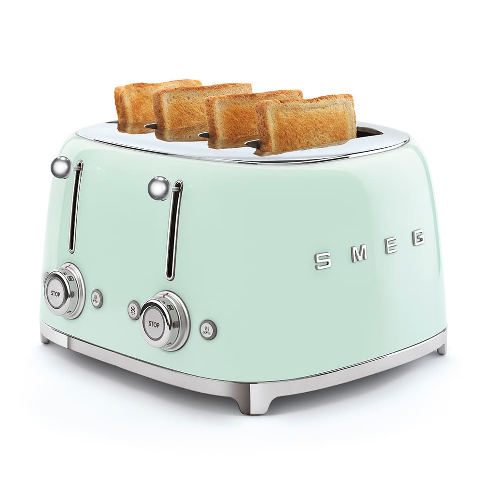Smeg 50's Retro Style 4-Slot Toaster Toasters| SMEG