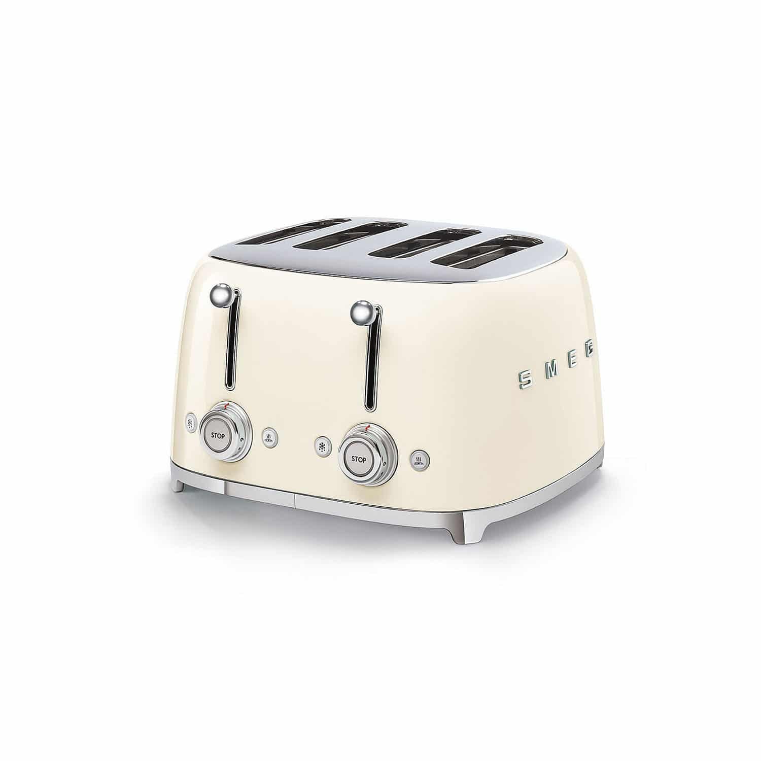 Smeg 50's Retro Style 4-Slot Toaster Toasters| SMEG