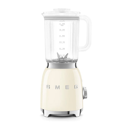 Smeg 50’s Retro Style Aesthetic Blender (800 W Motor,3 Functions, 4 Speeds), Cream - Al Rugaib Furniture