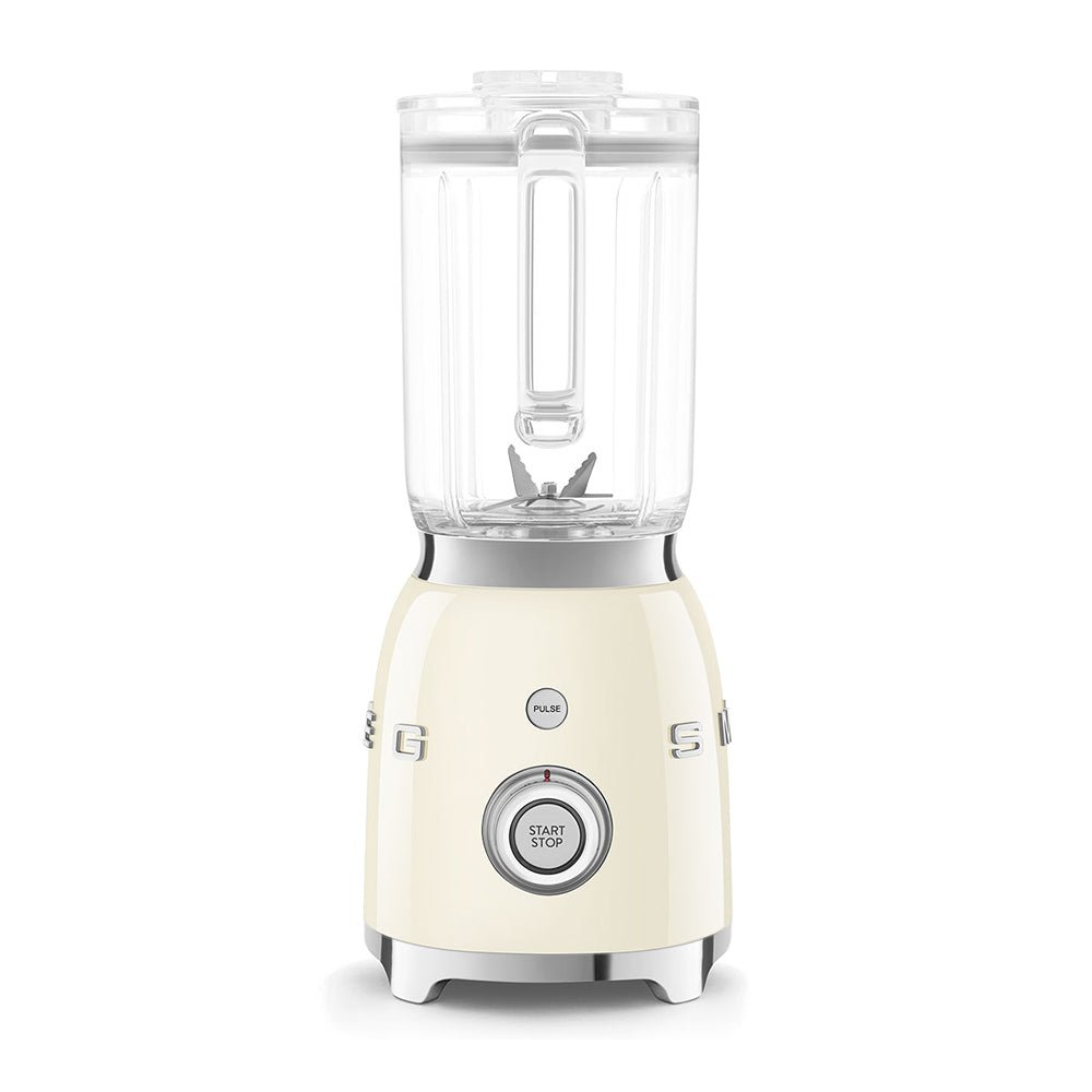 Smeg 50’s Retro Style Aesthetic Blender (800 W Motor,3 Functions, 4 Speeds), Cream Mixers| SMEG