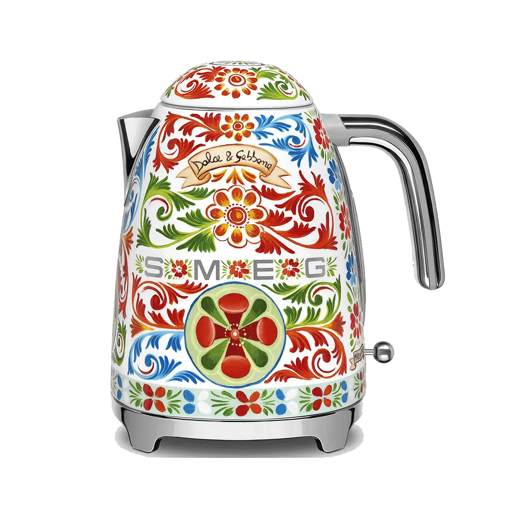 Smeg 50's Style Electric Kettle, Black Matt Kettles| SMEG