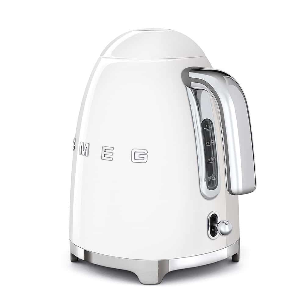 Smeg 50's Style Electric Kettle, Black Matt Kettles| SMEG
