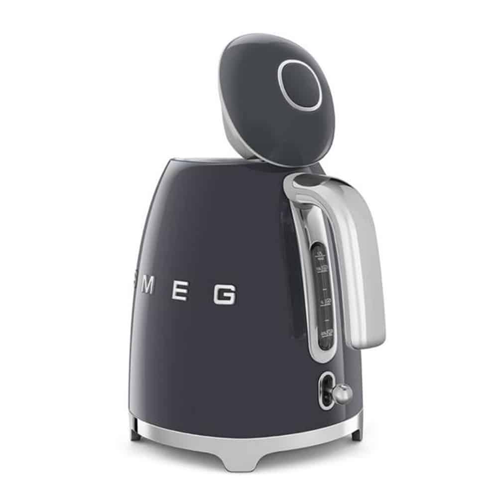 Smeg 50's Style Electric Kettle, Black Matt Kettles| SMEG