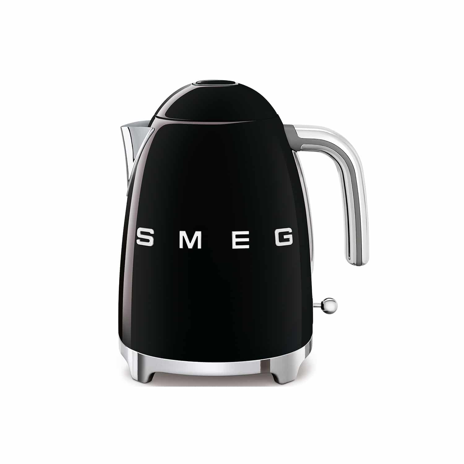 Smeg 50's Style Electric Kettle, Black Matt Kettles| SMEG