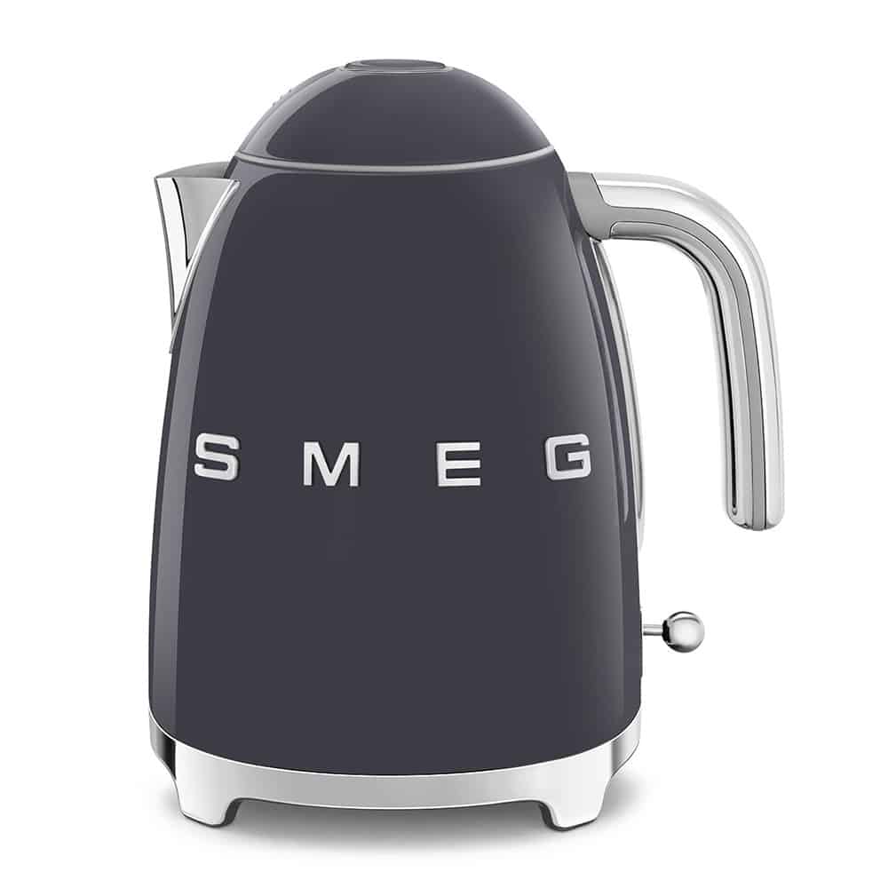 Smeg 50's Style Electric Kettle, Black Matt Kettles| SMEG