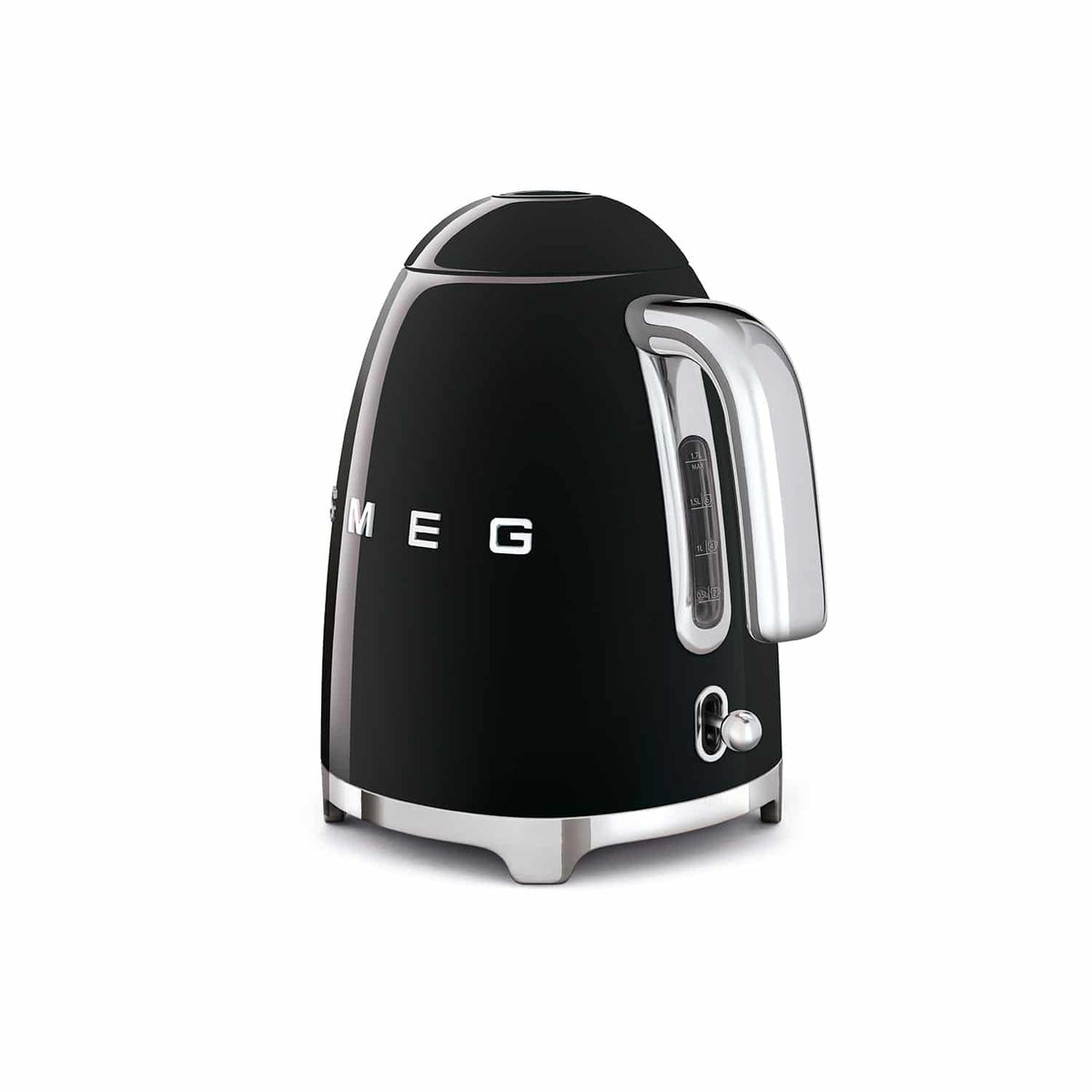 Smeg 50's Style Electric Kettle, Black Matt Kettles| SMEG