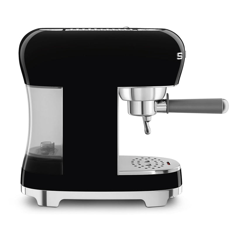 Smeg 50’s Retro Style Espresso Coffee Machine with Pump, Black - Al Rugaib Furniture