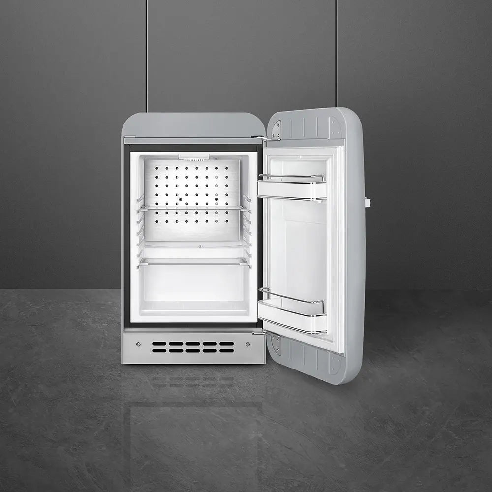 Smeg 50's Retro Style Freestanding Refrigerator,Right Handle , Black Fridge & Freezer| SMEG