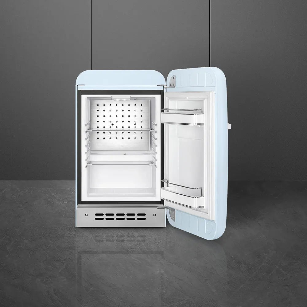 Smeg 50's Retro Style Freestanding Refrigerator,Right Handle , Black Fridge & Freezer| SMEG