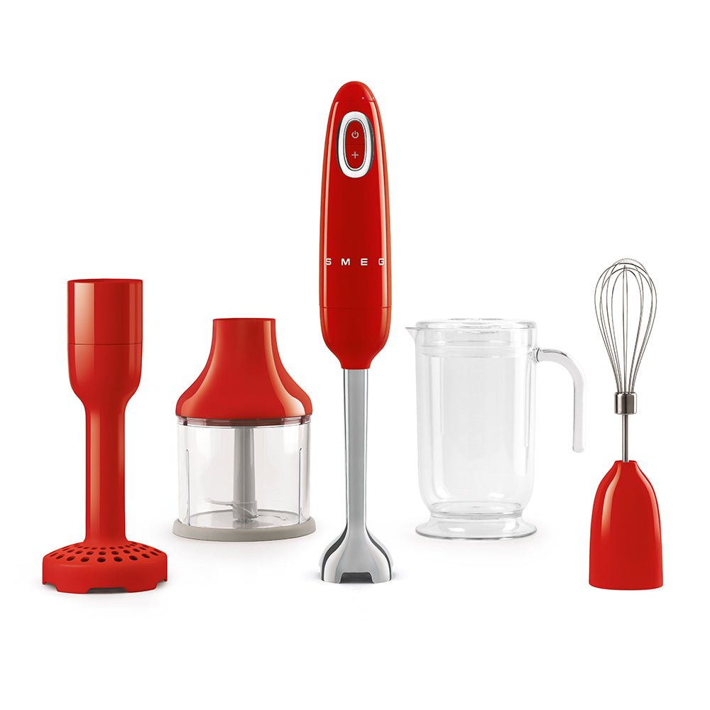 Smeg 50's Retro Style, Hand Blender & 4 Accessories Hand Blenders| SMEG
