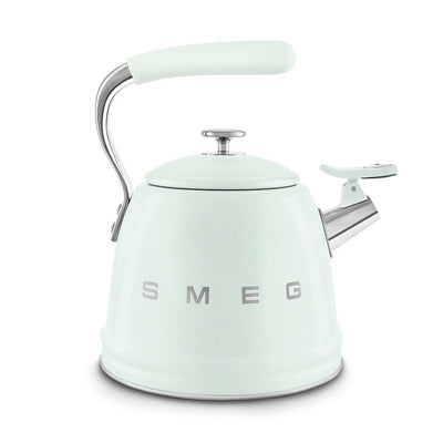 Smeg 50’s Retro Style Stovetop Kettle 2.3 Liters With Boiling Whistle Alert - Al Rugaib Furniture