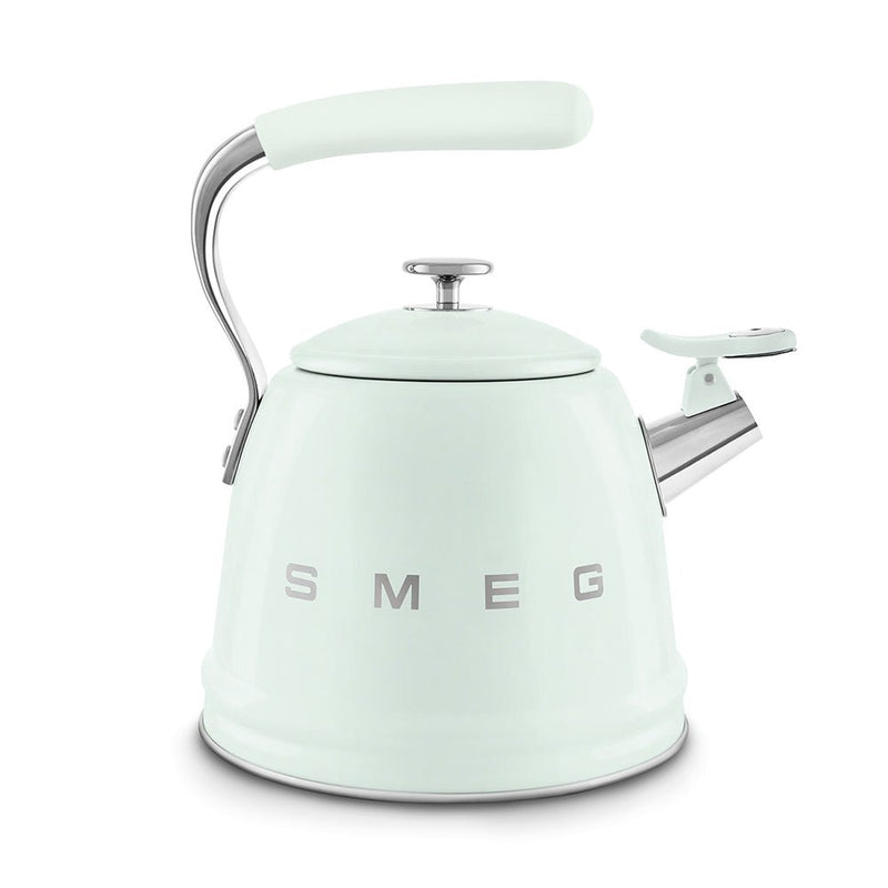 Smeg 50’s Retro Style Stovetop Kettle 2.3 Liters With Boiling Whistle Alert - Al Rugaib Furniture